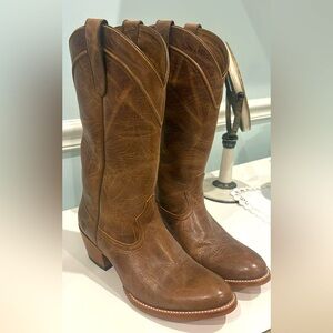 ARIAT Cowboy Cowgirl Boots - Leather 9 9.5